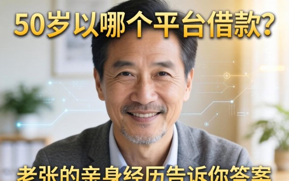 50岁以上哪个平台借款？老张的亲身经历告诉你答案
