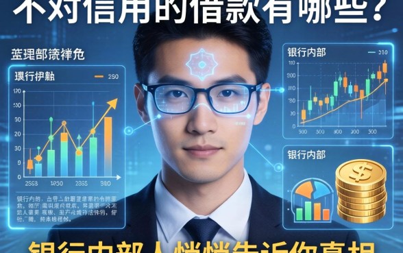 不看信用的借款有哪些？银行内部人悄悄告诉你真相
