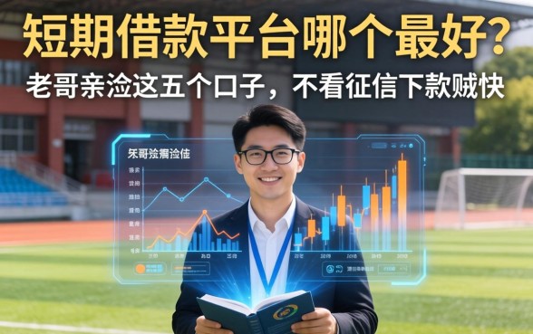 短期借款平台哪个最好？老哥亲测这五个口子，不看征信下款贼快