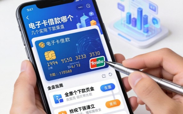 电子卡借款在哪个页面？细数几个实用的下款渠道