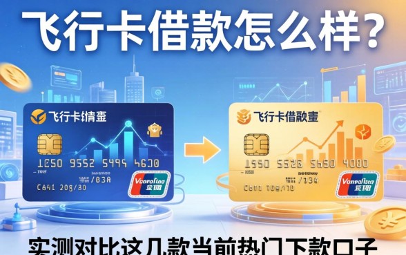 飞行卡借款怎么样？实测对比这几款当前热门的下款口子