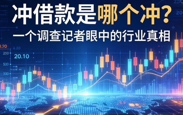 冲借款是哪个冲？一个调查记者眼中的行业真相