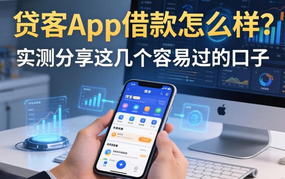 贷客app借款怎么样？实测分享这几个容易过的口子