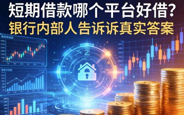 短期借款哪个平台好借？银行内部人告诉你真实答案