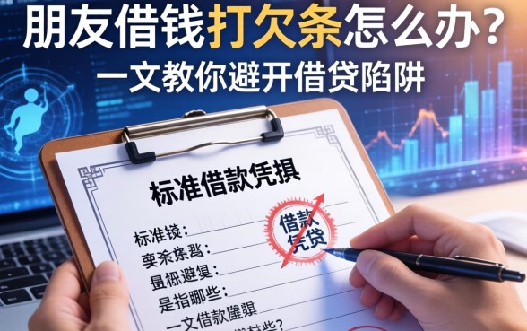 朋友借钱不打欠条怎么办？标准的借款凭据是指哪些？一文教你避开借贷陷阱