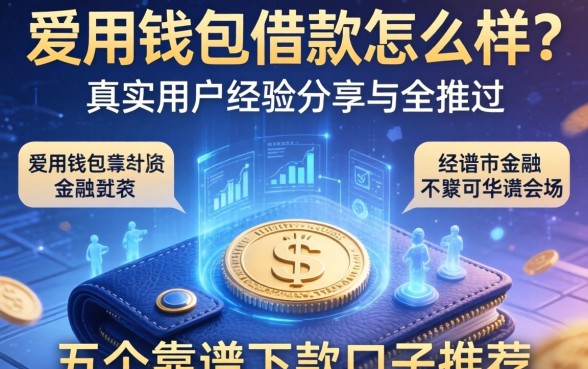爱用钱包借款怎么样？真实用户经验分享与五个靠谱下款口子推荐