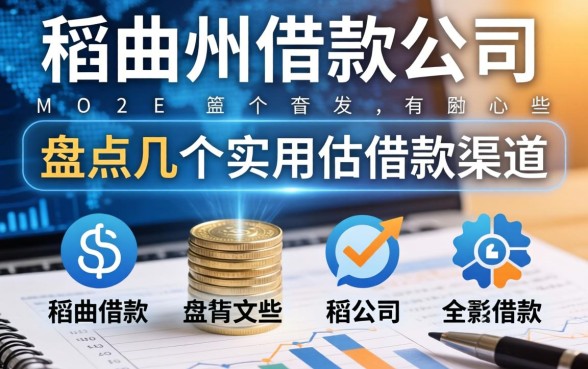 稻城县借款公司有哪些?盘点几个实用的借款渠道