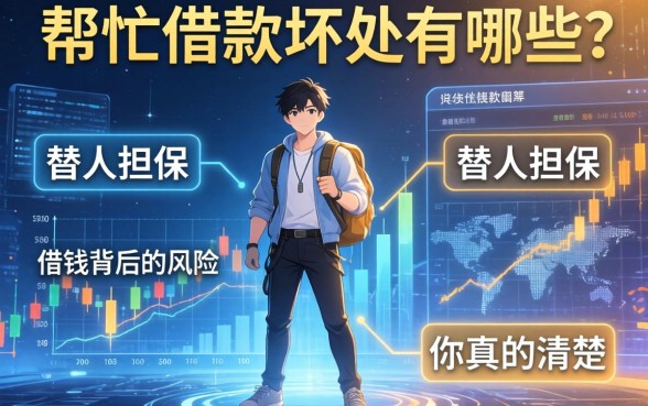 帮忙借款的坏处有哪些呢？替人担保、借钱背后的风险你真的清楚吗？