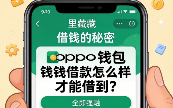 手机里藏着借钱的秘密：oppo钱包借款怎么样才能借到？
