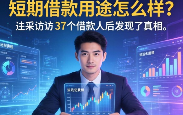 短期借款用途怎么样？我采访了37个借款人后发现了真相