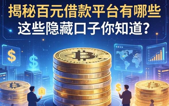 揭秘百元借款平台有哪些，这些隐藏口子你知道吗