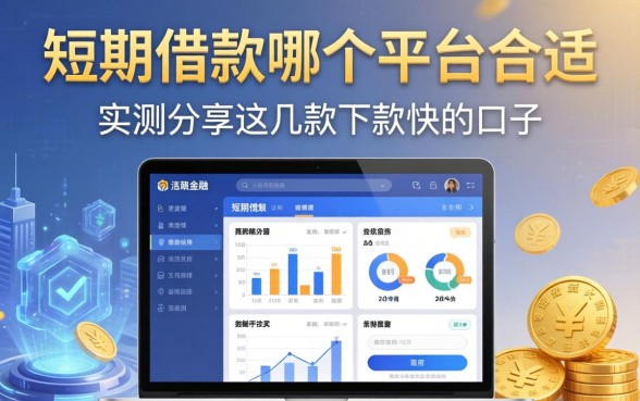短期借款哪个平台合适？实测分享这几款下款快的口子