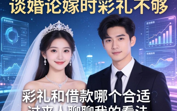 谈婚论嫁时彩礼不够，彩礼和借款哪个合适？过来人聊聊我的看法