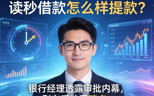 读秒借款怎么样提款?银行经理透露审批内幕,别在系统里瞎点