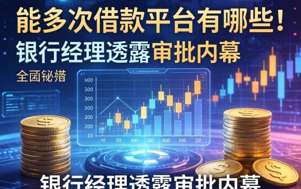 能多次借款的平台有哪些？银行经理透露审批内幕