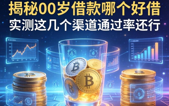 揭秘00后借款哪个好借，实测这几个渠道通过率还行