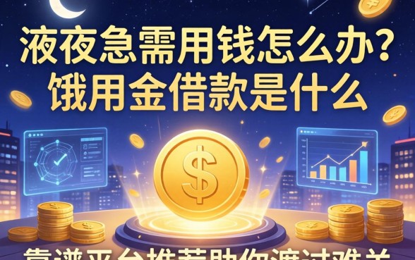 深夜急需用钱怎么办?饿用金借款怎么样?靠谱平台推荐助你渡过难关
