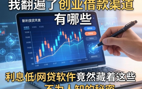 我翻遍了创业借款渠道有哪些，发现利息低的网贷软件竟然藏着这些不为人知的秘密