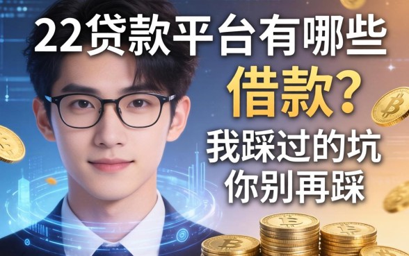 22岁贷款平台有哪些可以借款？我踩过的坑你别再踩