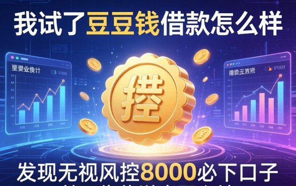 我试了豆豆钱的借款怎么样，发现无视风控8000必下口子并不像传说中那么神