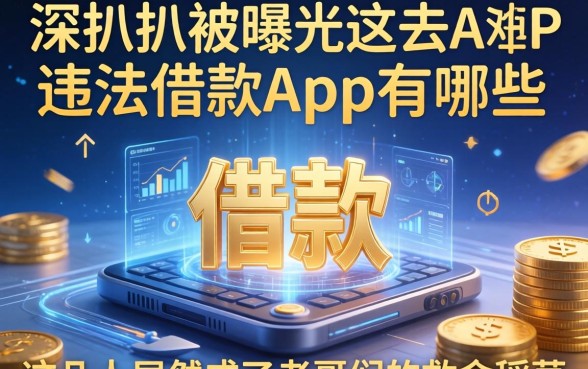 深扒被曝光的违法借款app有哪些，这几家居然成了老哥们的救命稻草