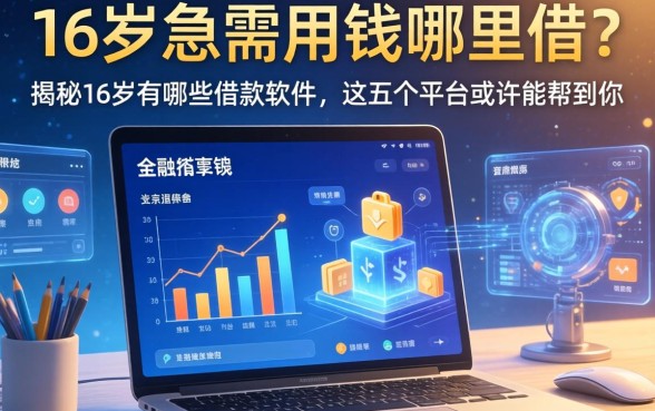 16岁急需用钱哪里借？揭秘16岁有哪些借款软件，这五个平台或许能帮到你