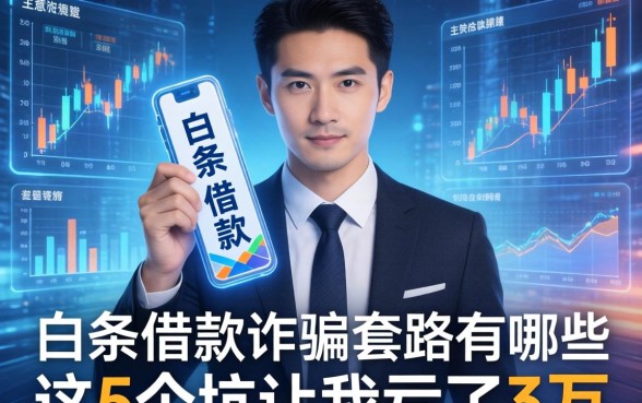 生意人揭秘：白条借款诈骗套路有哪些，这5个坑让我亏了3万