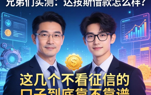 兄弟们实测：达拉斯借款怎么样？这几个不看征信的口子到底靠不靠谱