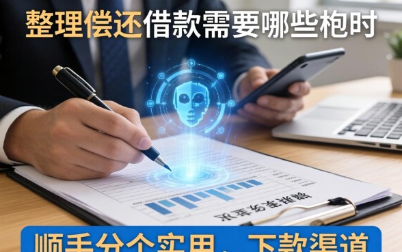 整理偿还借款需要哪些资料时，顺手分享几个实用的下款渠道