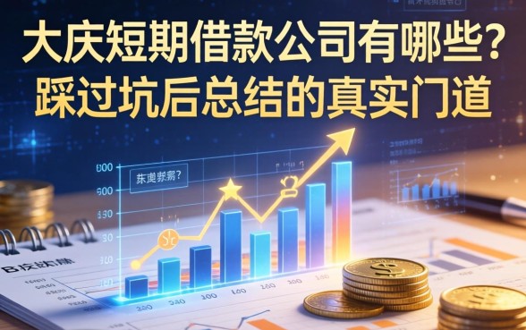 大庆短期借款公司有哪些？我踩过坑后总结的真实门道
