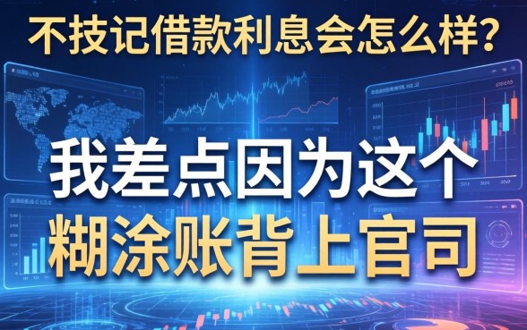 不计提借款利息会怎么样？我差点因为这个糊涂账背上官司