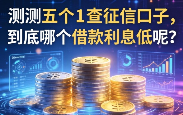 实测五个不查征信的口子，到底哪个借款利息低呢？
