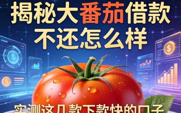揭秘大番茄借款不还怎么样，实测这几款下款快的口子
