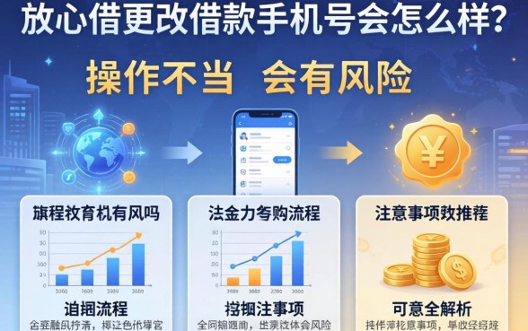 放心借更改借款手机号会怎么样？操作不当会有风险吗？详细流程与注意事项全解析
