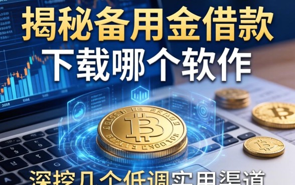 揭秘备用金借款下载哪个软件：深挖几个低调实用的渠道