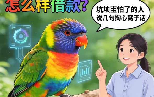 彩虹鸟怎么样借款？一个被坑怕了的人说几句掏心窝子话