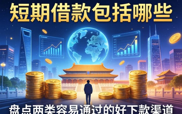 短期借款包括哪些？盘点两类容易通过的好下款渠道