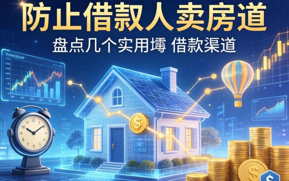 防止借款人卖房的措施有哪些？盘点几个实用的借款渠道