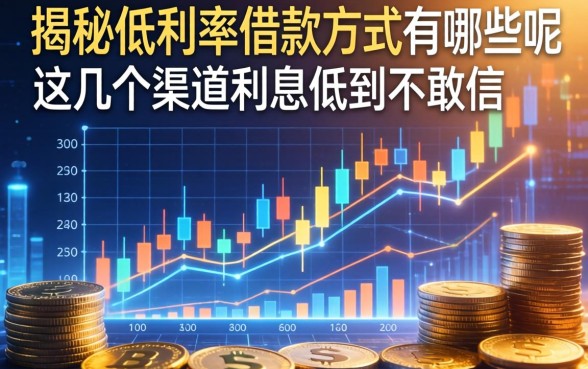 揭秘低利率借款方式有哪些呢，这几个渠道利息低到不敢信
