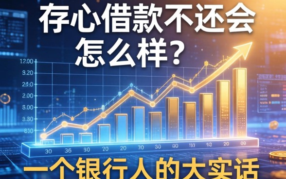 存心借款不还会怎么样？一个银行人的大实话