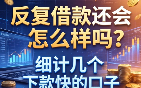反复借款不还会怎么样吗？细数几个下款快的口子