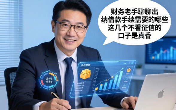 财务老手聊聊出纳借款手续需要哪些东西，这几个不看征信的口子是真香