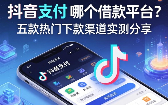 抖音支付是哪个借款平台？深度解析及五款热门下款渠道实测分享