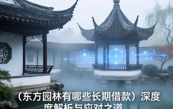东方园林债务迷雾重重：东方园林有哪些长期借款？深度解析与应对之道