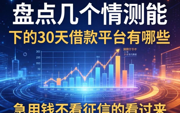 盘点几个实测能下的30天的借款平台有哪些，急用钱不看征信的看过来
