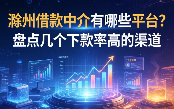 滁州借款中介有哪些平台？盘点几个下款率高的渠道