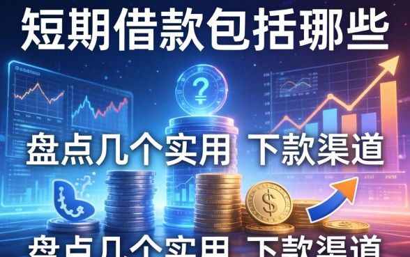 短期借款包括哪些形式？盘点几个实用的下款渠道