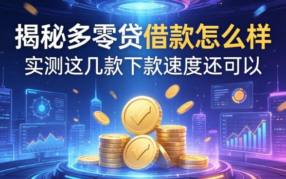揭秘多零贷借款怎么样，实测这几款下款速度还可以