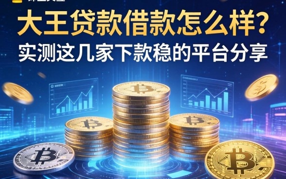 大王贷款借款怎么样？实测这几家下款稳的平台分享