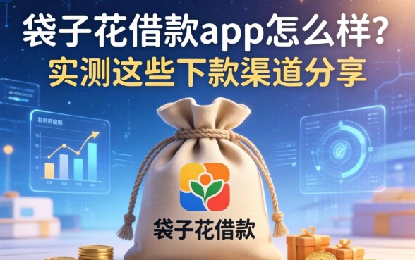 袋子花借款app怎么样？实测这些下款渠道分享